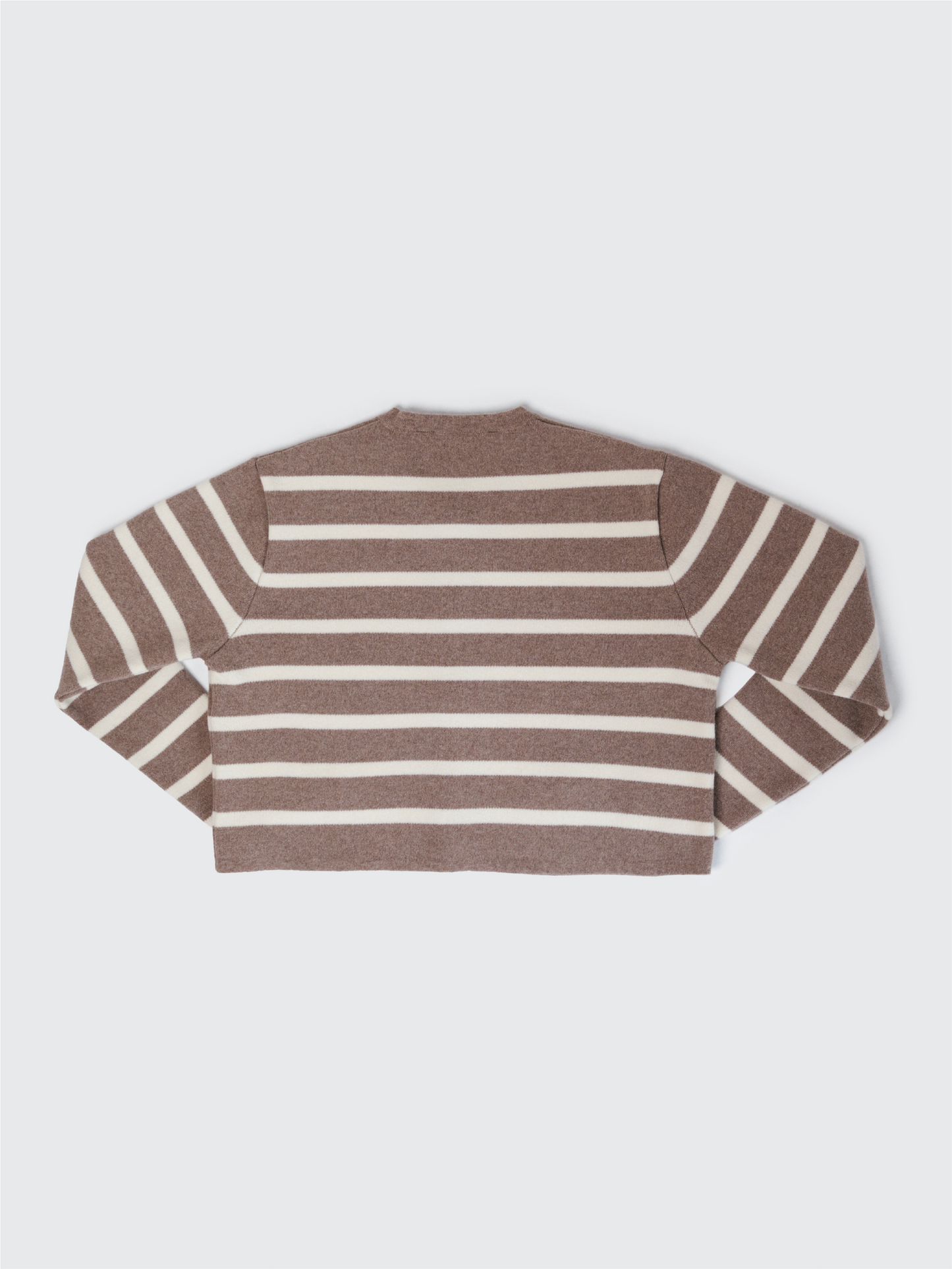 Riviera Cardigan 100% Recycled Extrafine Merino Wool Taupe