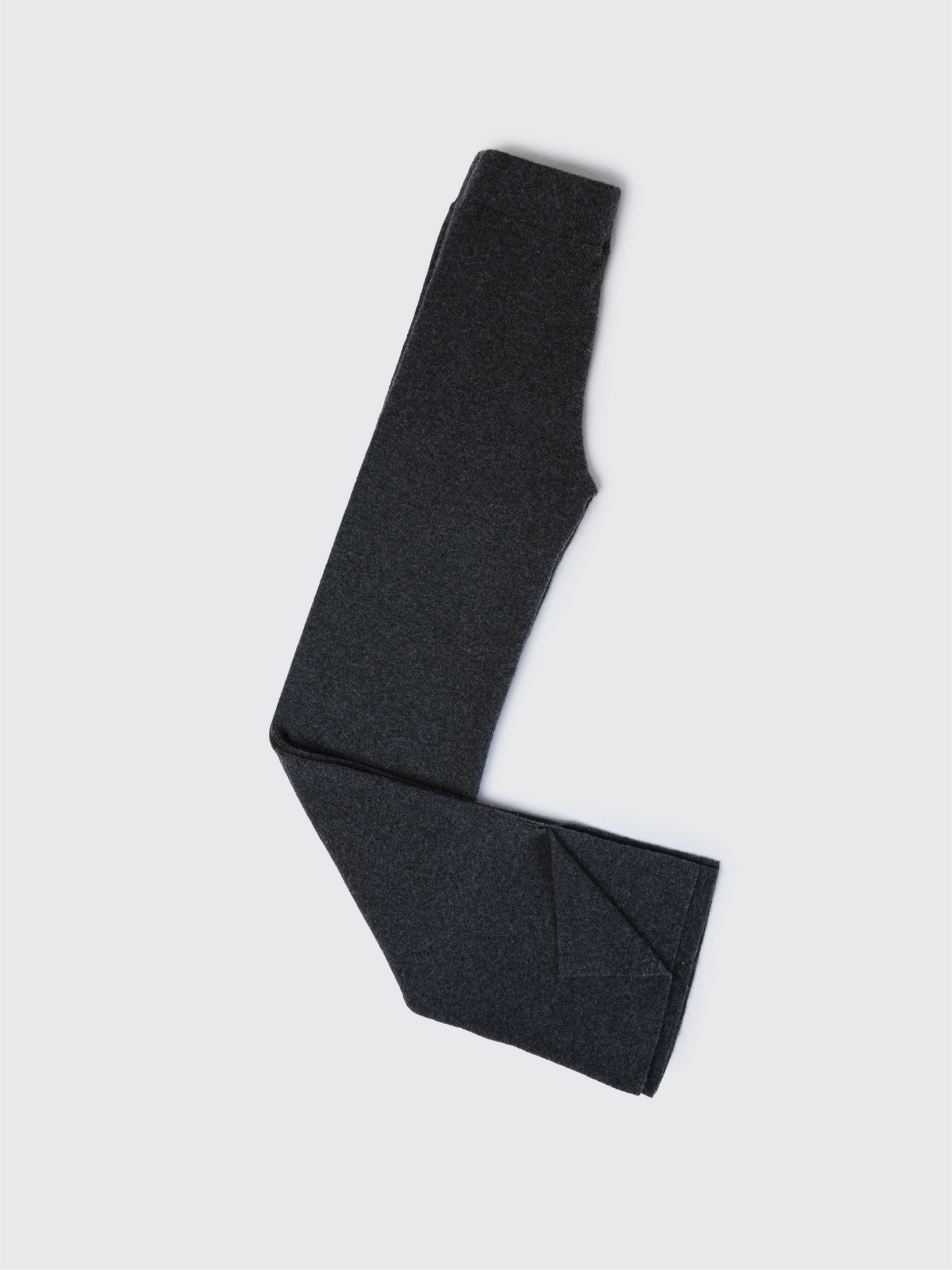 Selen Charcoal Grey Knit Pants Standard Length