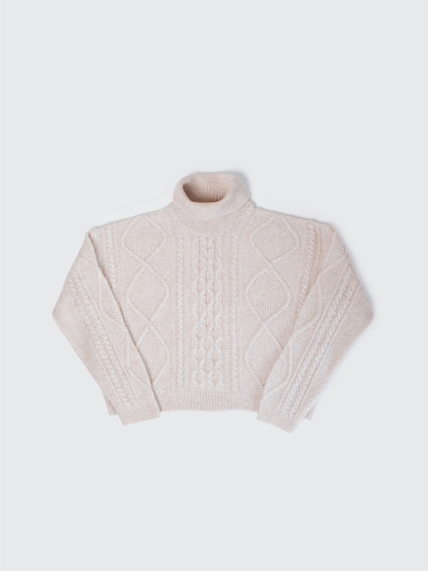 Selen Ivory Cable Knit Dolce Vita Sweater