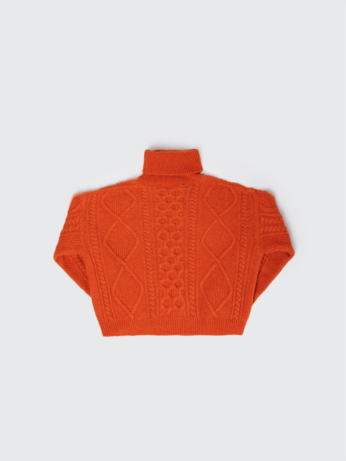 Maglione Dolce Vita in maglia a trecce rosso fiamma Selen