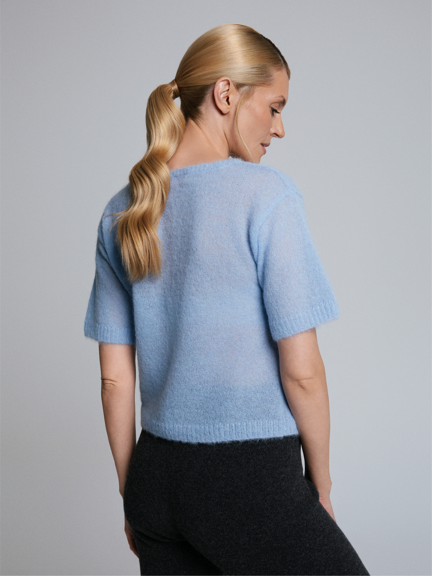 Alba Baby Alpaca Tee Light Blue