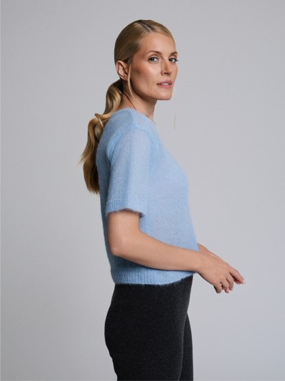 Alba Baby Alpaca Tee Light Blue