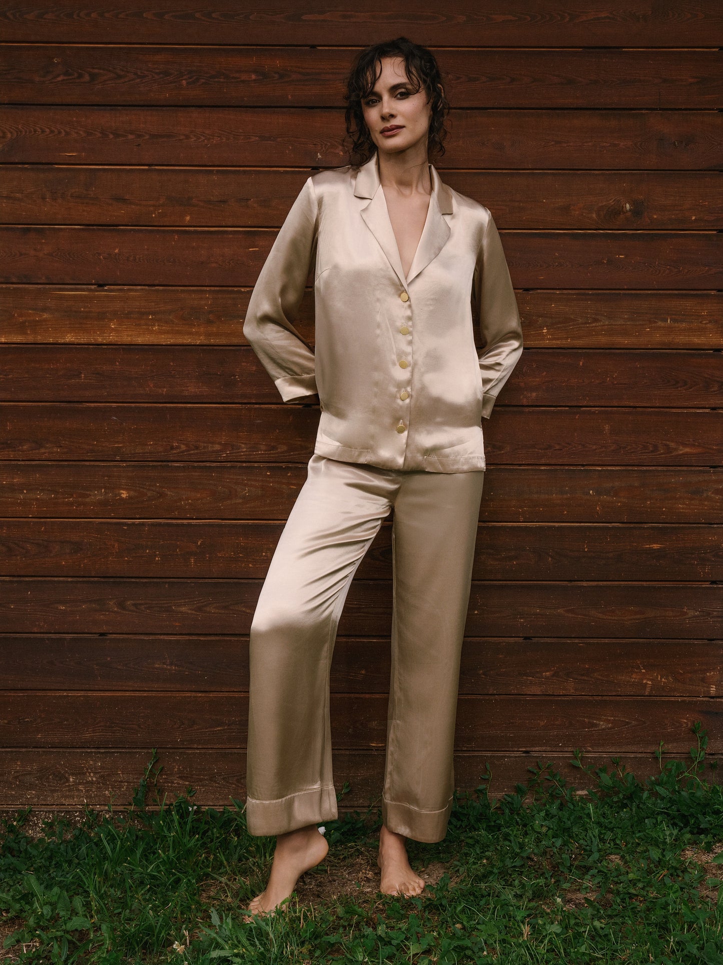 PANTALONES CAPRI BEIGE