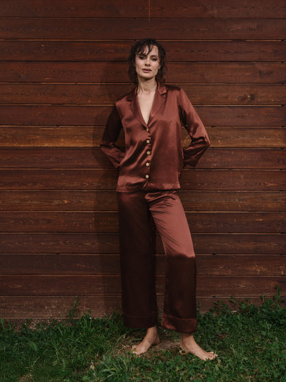 CAMISA CAPRI CHOCOLATE
