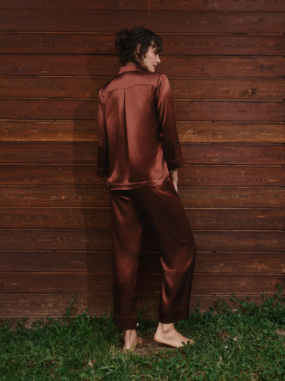 CAMISA CAPRI CHOCOLATE