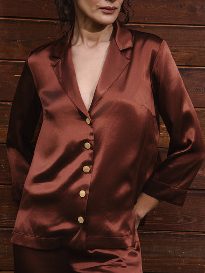 CAMISA CAPRI CHOCOLATE