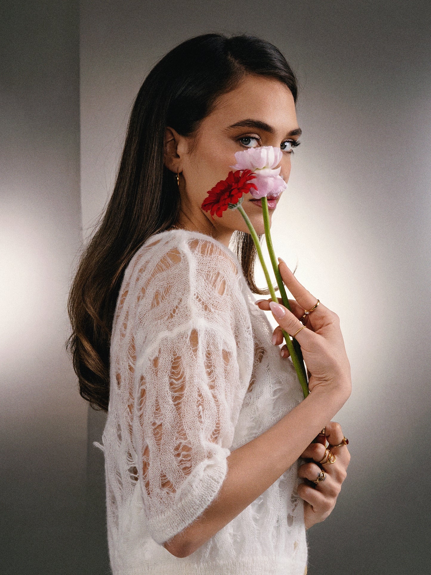 Aria Baby Alpaca Cardigan Milk White