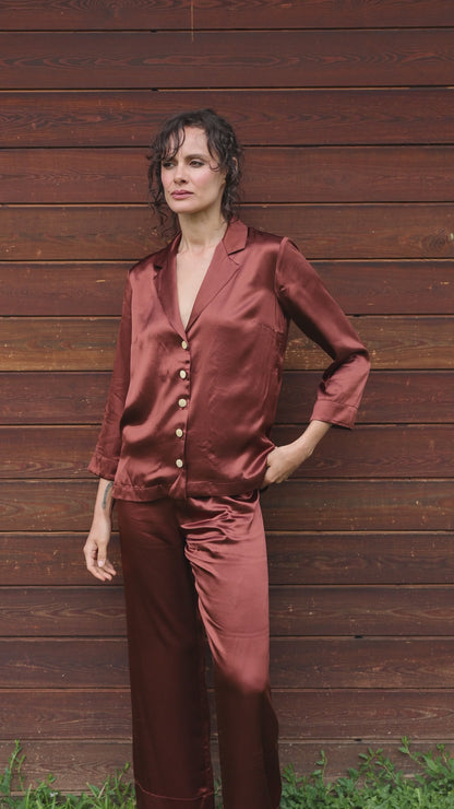 CAMISA CAPRI CHOCOLATE