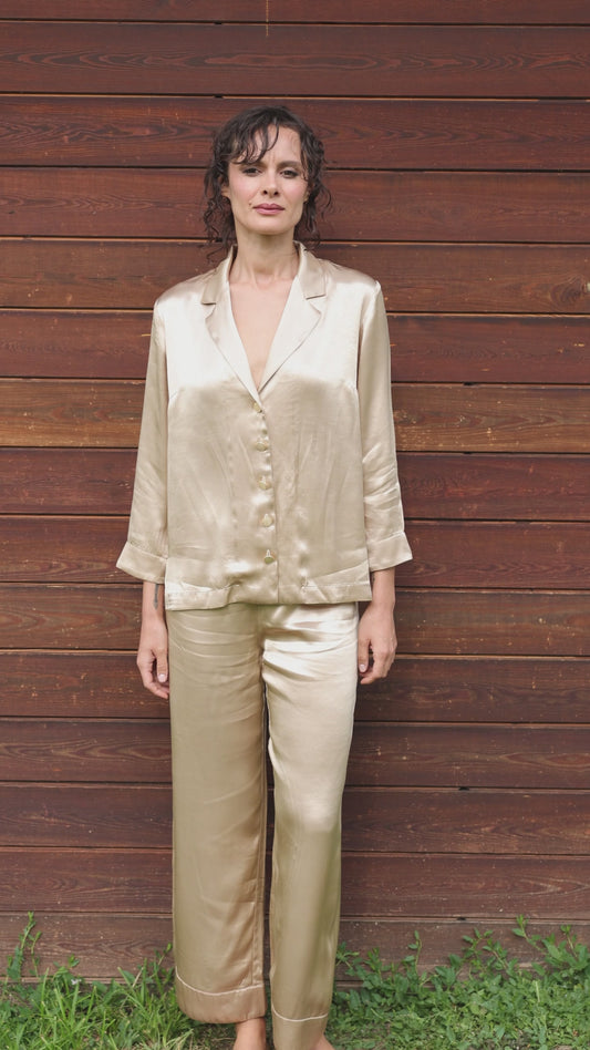 CAPRI SKJORTE BEIGE